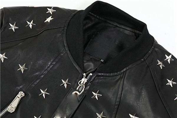 2021ss phi men's pu faux leather jacket coat skull head coat winter warm and slim men's zipper fashion design 01118, Black
2021ss phi men's pu faux leather jacket coat skull head coat winter warm and slim men's zipper fashion design 01118, Black