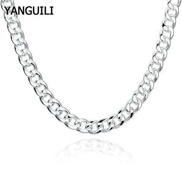 chains classic jewelry men sideways necklaces 925 silver fashion 10mm 50cm 60cm link chain necklace gift
chains classic jewelry men sideways necklaces 925 silver fashion 10mm 50cm 60cm link chain necklace gift