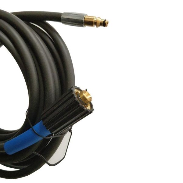 8m durable long pressure washer hose pvc black tube reinforced replacement cleaning m22 thread coupling garden for nilfisk
8m durable long pressure washer hose pvc black tube reinforced replacement cleaning m22 thread coupling garden for nilfisk