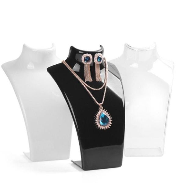 acrylic mannequin necklace earrings jewelry display stand rack holder organizer jewelry displaying and packaging decor gift, Pink;blue
acrylic mannequin necklace earrings jewelry display stand rack holder organizer jewelry displaying and packaging decor gift, Pink;blue