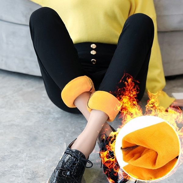 style plus size fleece pants winter elegant fine-looking warm office women's pencils high-waisted, Black;white
style plus size fleece pants winter elegant fine-looking warm office women's pencils high-waisted, Black;white