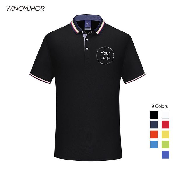men's polos create custom shirts for company team group uniform printing own logo text men and women plus size, White;black
men's polos create custom shirts for company team group uniform printing own logo text men and women plus size, White;black