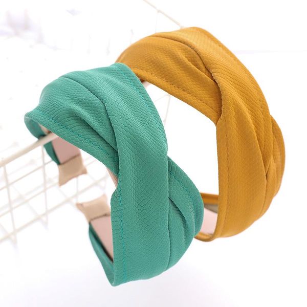 new pu leather twist cross hairband headband for women girls hair accessories
new pu leather twist cross hairband headband for women girls hair accessories