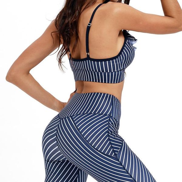 yoga outfits women suit crop with pants striped print strappy v neck slim fit clothing set do2, White;red
yoga outfits women suit crop with pants striped print strappy v neck slim fit clothing set do2, White;red