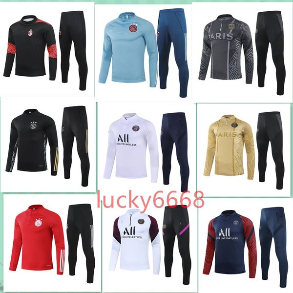 2020 2021 kids and training suit 20 21 ajax paris mbappe survetement soccer tracksuit maillots de foot chandal kit, Black
2020 2021 kids and training suit 20 21 ajax paris mbappe survetement soccer tracksuit maillots de foot chandal kit, Black