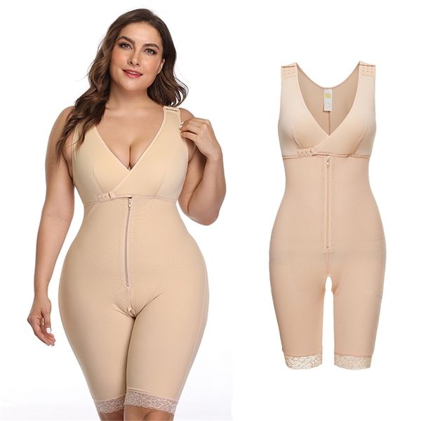 full body shapewear women slimming shaper sheath open crotch overbust corset postpartum underwear plus size bodysuit tummy belt lj201209, Black;white
full body shapewear women slimming shaper sheath open crotch overbust corset postpartum underwear plus size bodysuit tummy belt lj201209, Black;white