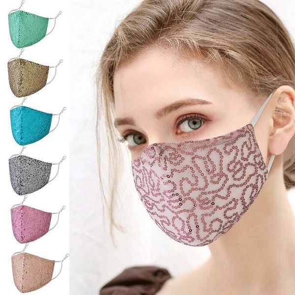 sequin bling face mask fashion designer adjustable washable cover with adjustable ear loops shiny women gift reusable anti dust party masks
sequin bling face mask fashion designer adjustable washable cover with adjustable ear loops shiny women gift reusable anti dust party masks