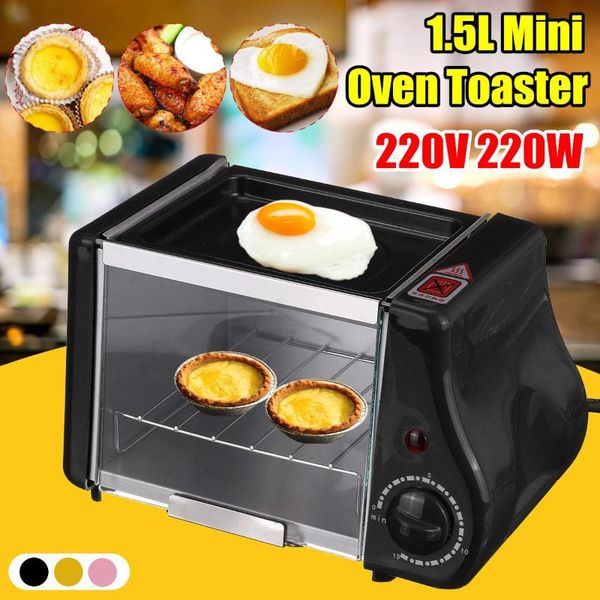 2 in 1 1.5l mini electric baking bakery roast oven grill fried eggs omelette frying pan breakfast machine bread maker toaster
2 in 1 1.5l mini electric baking bakery roast oven grill fried eggs omelette frying pan breakfast machine bread maker toaster