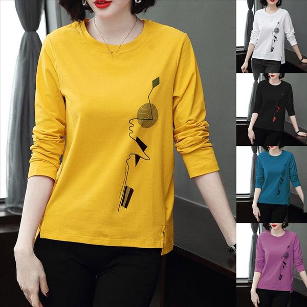 40 fashion women casual long sleeve graphic printed o neck blouse autumn elegant ladies shirts brief daily pullover, White
40 fashion women casual long sleeve graphic printed o neck blouse autumn elegant ladies shirts brief daily pullover, White