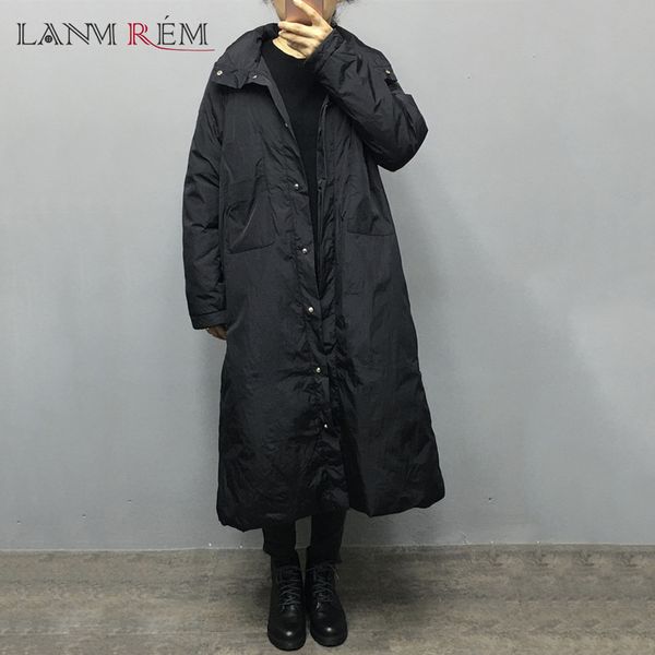 lanmrem 2020 new winter single-breasted stand collar simple all-match warm long black down jacket for women fashion tide 2a1710 q1215
lanmrem 2020 new winter single-breasted stand collar simple all-match warm long black down jacket for women fashion tide 2a1710 q1215