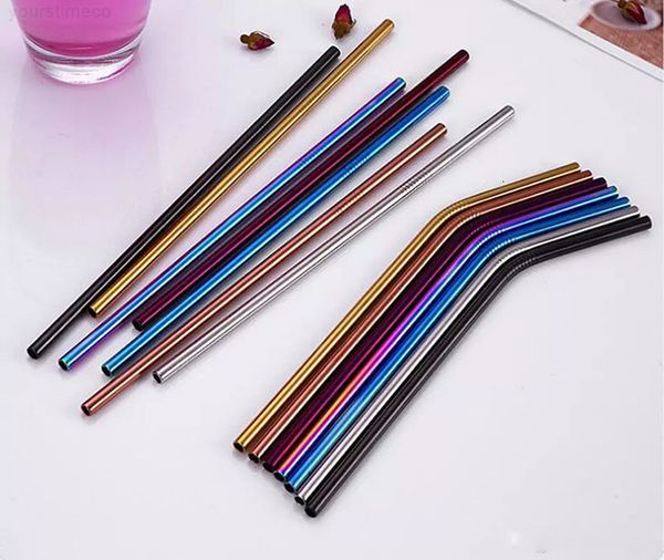 straight steel drinking straw 21.5cm colorful stainless bent reusable straws juice party bar accessorie
straight steel drinking straw 21.5cm colorful stainless bent reusable straws juice party bar accessorie