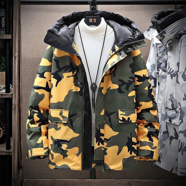 winter 2020 new camouflage men's down jacket hooded work coat 90% white duck down short winter wear for men and women1, Black
winter 2020 new camouflage men's down jacket hooded work coat 90% white duck down short winter wear for men and women1, Black