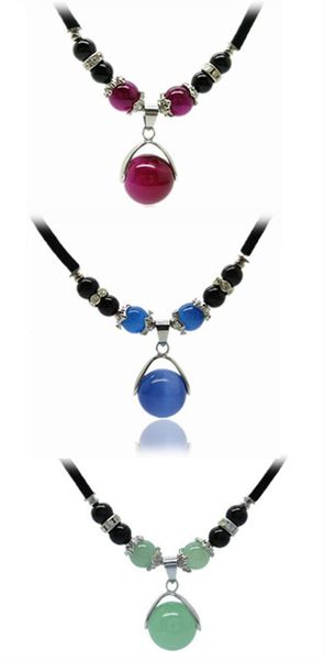 pendant necklaces purple stone black rope necklace female short all-match fresh and fashion his-and-her gift, Silver
pendant necklaces purple stone black rope necklace female short all-match fresh and fashion his-and-her gift, Silver
