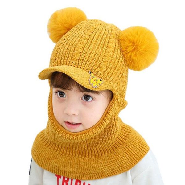 beanies doit 2 to 6 years boy girl beanie protect neck conjoined double fur ball windproof winter child knit hat kids earflap caps
beanies doit 2 to 6 years boy girl beanie protect neck conjoined double fur ball windproof winter child knit hat kids earflap caps