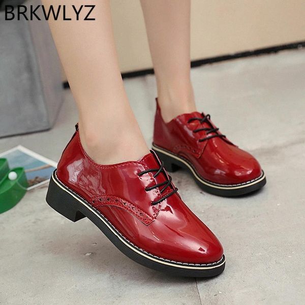 women square heel shoes martain boots autumn winter patent black patent leather round toe lace-up shoes european foorwear #qs89
women square heel shoes martain boots autumn winter patent black patent leather round toe lace-up shoes european foorwear #qs89