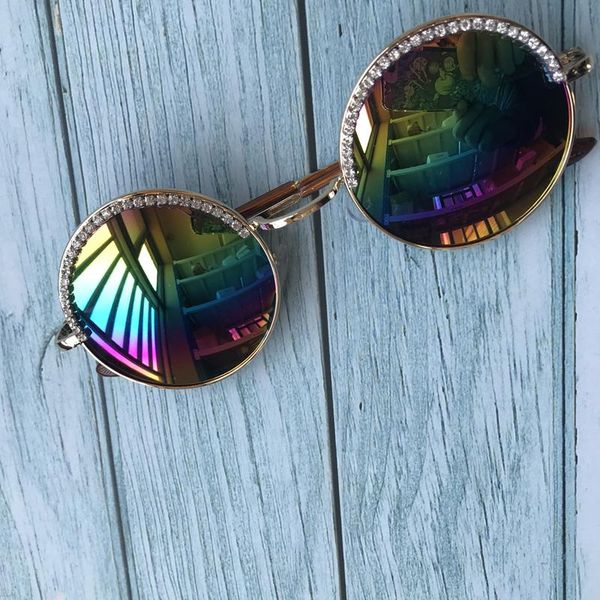 zaolihu colorful mirrored lens women sunglasses golden frame eyewear diamond round sun glasses sports gafas de sol uv400, White;black
zaolihu colorful mirrored lens women sunglasses golden frame eyewear diamond round sun glasses sports gafas de sol uv400, White;black