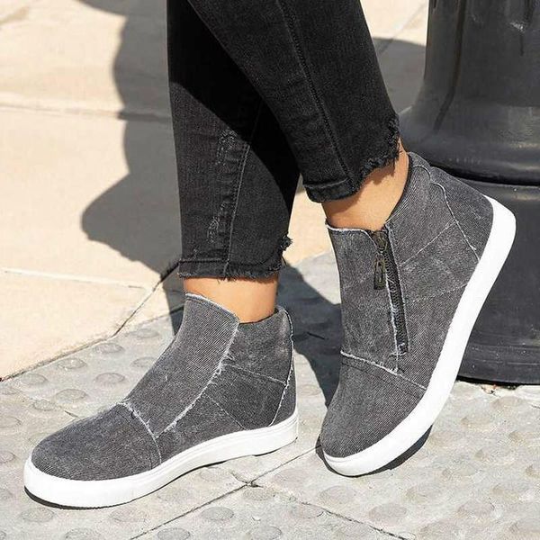 women ankle boots flats shoes woman short booties plus size canvas denim jean shoe chaussures femme zapatos mujer sapato nh304, Black
women ankle boots flats shoes woman short booties plus size canvas denim jean shoe chaussures femme zapatos mujer sapato nh304, Black