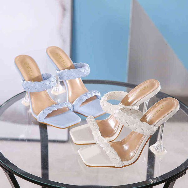 dress shoes sandal 2022 summer square head shallow mouth high heel casual knitting sandals net red lazy feet hy21-3, Black
dress shoes sandal 2022 summer square head shallow mouth high heel casual knitting sandals net red lazy feet hy21-3, Black
