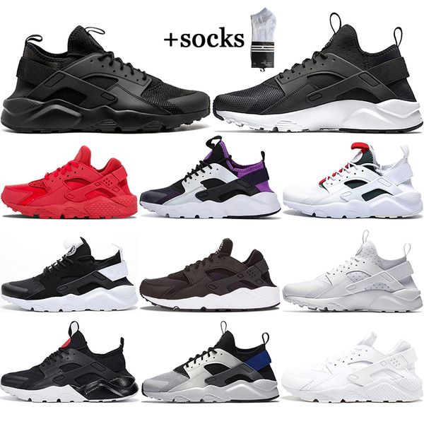 with socks huarache run ultra running shoes for men women triple black white red pink breathable mens trainer sports sneakers 36-45
with socks huarache run ultra running shoes for men women triple black white red pink breathable mens trainer sports sneakers 36-45