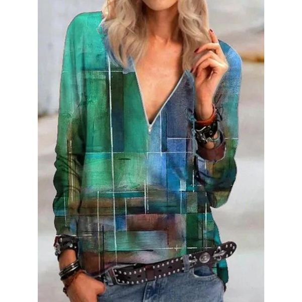 womens winter lightweight comfort long sleeve blouses v neck tees print t-shirts, White
womens winter lightweight comfort long sleeve blouses v neck tees print t-shirts, White
