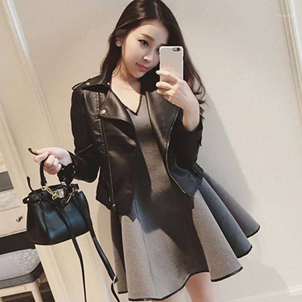 women's leather & faux 2021 s-xxl spring fashion black good quality ladies basic street women short pu jacket plus size s-xxl1
women's leather & faux 2021 s-xxl spring fashion black good quality ladies basic street women short pu jacket plus size s-xxl1