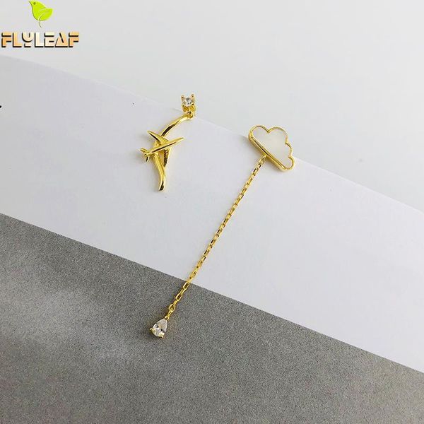 natural shell aircraft 18k gold drop earrings for women real 925 sterling silver fine zircon earings fashion jewelry asymmetry
natural shell aircraft 18k gold drop earrings for women real 925 sterling silver fine zircon earings fashion jewelry asymmetry