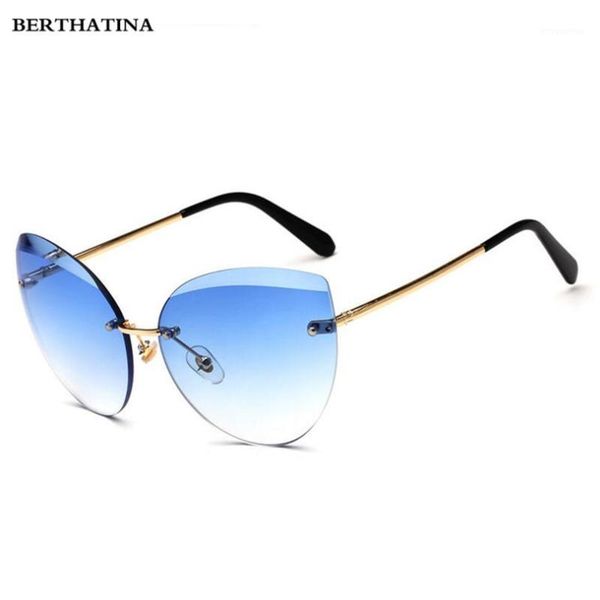 berthatina fashion current rimless diamond cutting lens sunglasses for women brand cat eye sun glasses women's glasses1, White;black
berthatina fashion current rimless diamond cutting lens sunglasses for women brand cat eye sun glasses women's glasses1, White;black