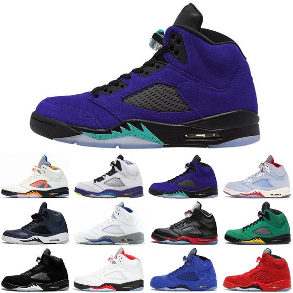 2020 5 5s jumpamn men basketball shoes what the alternate bel fire red fresh prince mens trainers sports sneakers size 7-13, White;red
2020 5 5s jumpamn men basketball shoes what the alternate bel fire red fresh prince mens trainers sports sneakers size 7-13, White;red