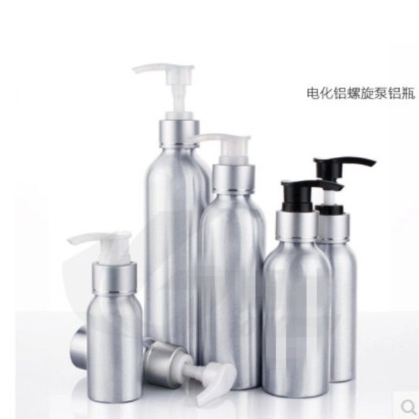 2017 new 100pcs 30ml 50ml 100ml 120ml 150m 250ml aluminium pump bottle refillable empty lotion bottles for cosmetic packaging
2017 new 100pcs 30ml 50ml 100ml 120ml 150m 250ml aluminium pump bottle refillable empty lotion bottles for cosmetic packaging