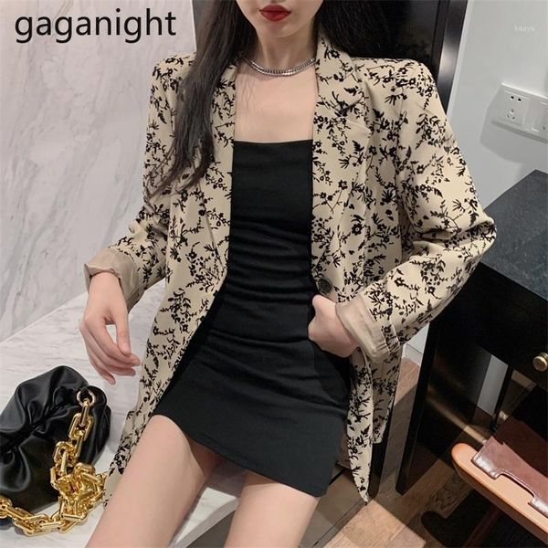 gaganight vintage women blazer spring autumn fashion office lady chic korean coat outwear single breasted blazers elegant1, White;black
gaganight vintage women blazer spring autumn fashion office lady chic korean coat outwear single breasted blazers elegant1, White;black