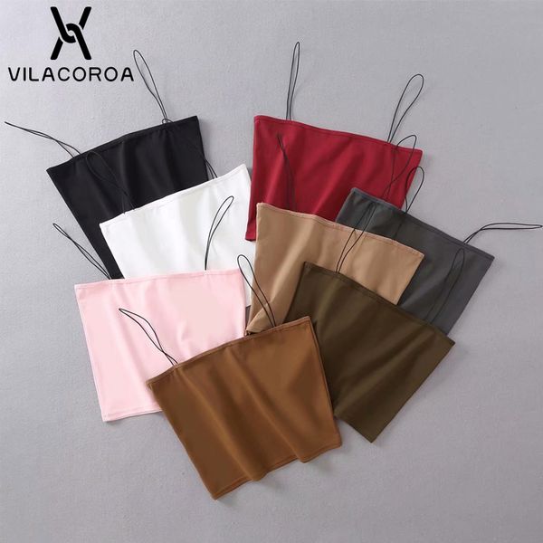 8 color women tight crop white black pink woman camisole t-shirt tube ladies tank streetwear ropa mujer y200701
8 color women tight crop white black pink woman camisole t-shirt tube ladies tank streetwear ropa mujer y200701