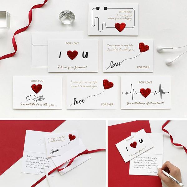 greeting cards with envelope romantic heart valentines day gift love postcard wedding invitation card
greeting cards with envelope romantic heart valentines day gift love postcard wedding invitation card