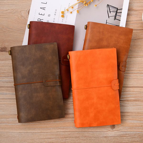 

Vintage PU Leather Notebook Creative Traveler Business Paper Notebooks Diary Journal Sketchbook Planner Gift Stationery