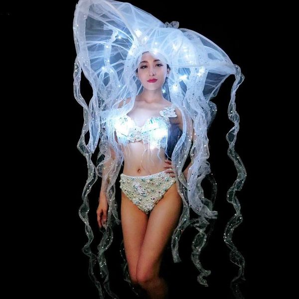 stage wear led big hat white pearls bra bikini women costume nightclub bar singer dancer outfit models catwalk party dance, Black;red
stage wear led big hat white pearls bra bikini women costume nightclub bar singer dancer outfit models catwalk party dance, Black;red