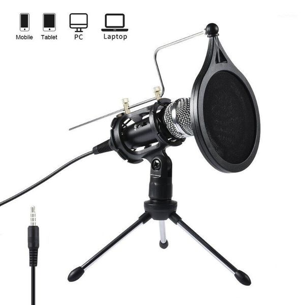 professional home live condenser microphone vocal recording mic stand kit for computer phone1 
professional home live condenser microphone vocal recording mic stand kit for computer phone1