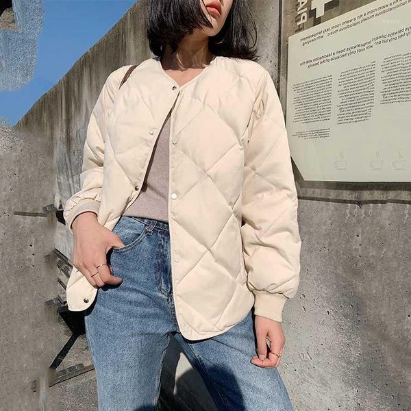 korean style padded coat women winter fashion outerwear casual o-neck cotton padded female loose solid coats warm jacket 1, Black
korean style padded coat women winter fashion outerwear casual o-neck cotton padded female loose solid coats warm jacket 1, Black