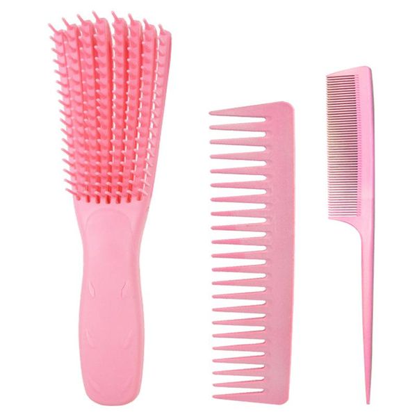 3 pcs detangling brush set, hair detangler for textured 3a to 4c kinky wavy for wet/dry/long thick curly hair, Silver
3 pcs detangling brush set, hair detangler for textured 3a to 4c kinky wavy for wet/dry/long thick curly hair, Silver