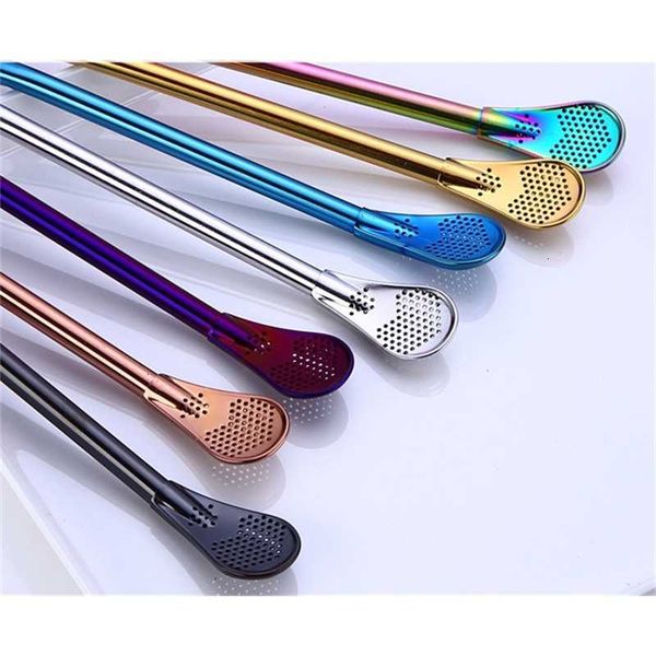 304 stainless 7 creative spoon colors steel drinking straws bent filter straw drink tea coffee spoons luxury stir bar epacket free
304 stainless 7 creative spoon colors steel drinking straws bent filter straw drink tea coffee spoons luxury stir bar epacket free