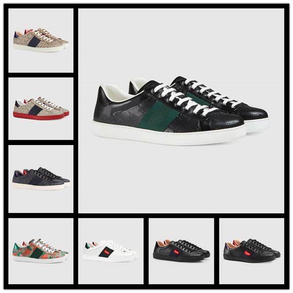 luxury gner men women sneaker casual shoes low italy brand ace bee stripes shoe walking sports trainers chaussures pour hommes 35-46, Black
luxury gner men women sneaker casual shoes low italy brand ace bee stripes shoe walking sports trainers chaussures pour hommes 35-46, Black
