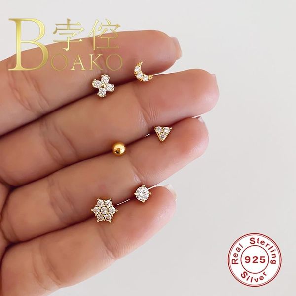 stud boako mini snowflake earring for women 925 silver earrings piercing girl fine jewelry pendientes brincos aretes, Golden;silver
stud boako mini snowflake earring for women 925 silver earrings piercing girl fine jewelry pendientes brincos aretes, Golden;silver