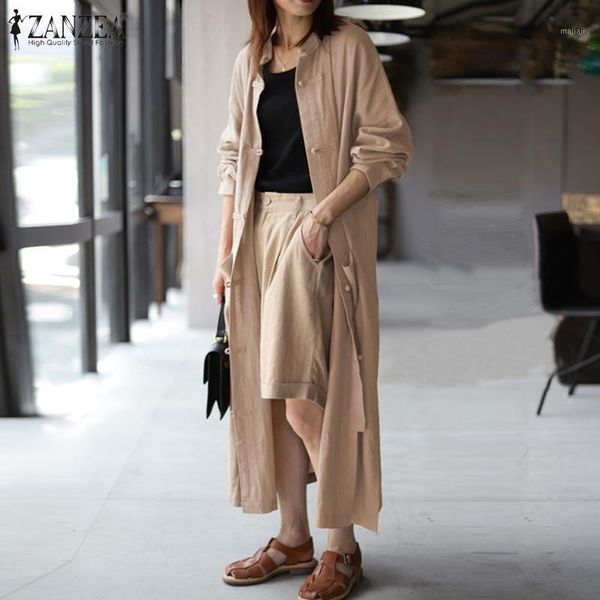 women's blouses & shirts plus size women vintage long shirt autumn buttons sleeve blouse cardigan casual cotton linen female ves, White
women's blouses & shirts plus size women vintage long shirt autumn buttons sleeve blouse cardigan casual cotton linen female ves, White