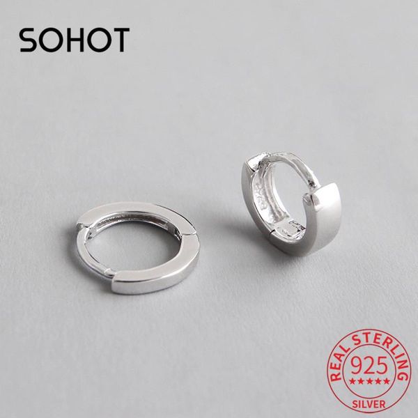 hoop & huggie so authentic 925 sterling silver minimalist geometric round women earrings charming color for female jewelry, Golden;silver
hoop & huggie so authentic 925 sterling silver minimalist geometric round women earrings charming color for female jewelry, Golden;silver