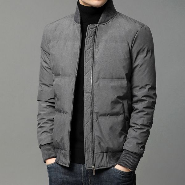 winter youth in the new youth men's down jacket more leisure warm jacket collar men loose baseball q1209, Black 
winter youth in the new youth men's down jacket more leisure warm jacket collar men loose baseball q1209, Black