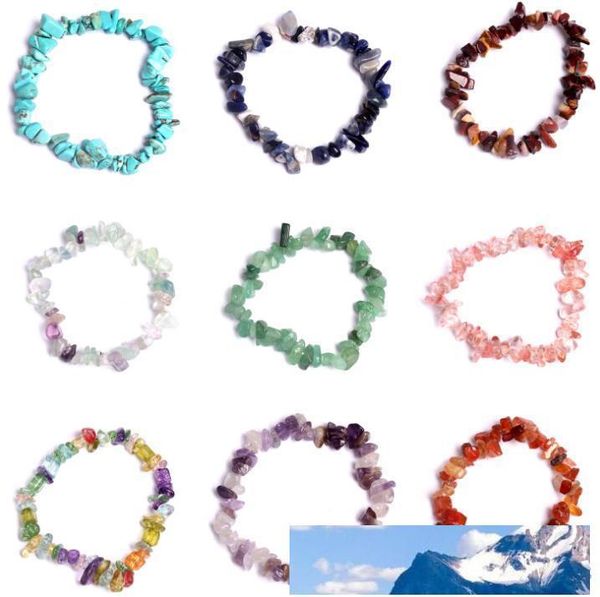 crystal sodalite chip 18 colors healing stretch natural mixed gemstone chakra fashion bracelet lover bangle, Black
crystal sodalite chip 18 colors healing stretch natural mixed gemstone chakra fashion bracelet lover bangle, Black