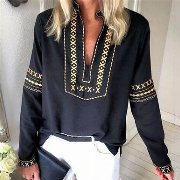 fashion woman retro vintage blouse women print shirt 5xl print long sleeve womens and blouse feminine female shirts plus, White
fashion woman retro vintage blouse women print shirt 5xl print long sleeve womens and blouse feminine female shirts plus, White