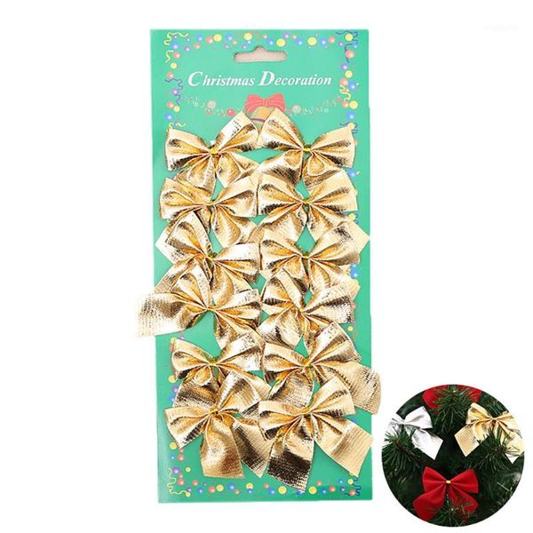 christmas decorations 12pcs/set bow decoration xmas bowknot bell diy bows wreaths gift box ornament(gold) golden1
christmas decorations 12pcs/set bow decoration xmas bowknot bell diy bows wreaths gift box ornament(gold) golden1