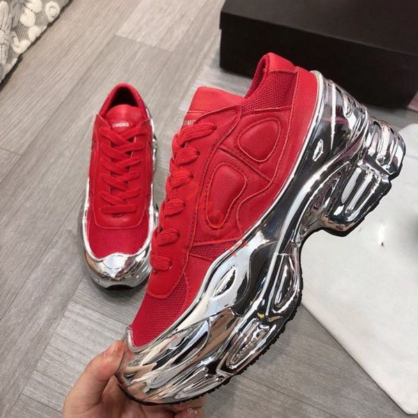 2021 men shoes sneaekers raf simons oversized sneaker ozweego womens shoes in metallic silver sole rs sport trainer, Black
2021 men shoes sneaekers raf simons oversized sneaker ozweego womens shoes in metallic silver sole rs sport trainer, Black