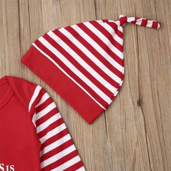 new xmas infant baby boy girl romper +pants+hat christmas outfits set long sleeve winter clothes 1 2 years lj201223, White
new xmas infant baby boy girl romper +pants+hat christmas outfits set long sleeve winter clothes 1 2 years lj201223, White