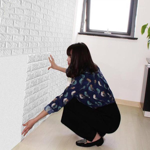 77*70cm brick self-adhesive waterproof diy decor wall paper 3d for bedroom kids room 3d brick wall stickers living room1
77*70cm brick self-adhesive waterproof diy decor wall paper 3d for bedroom kids room 3d brick wall stickers living room1