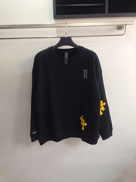 chao brand new ch crisin gold cross напечатанный чистый кожаный вышитый свитер осенью зимой 2020 года для мужчин и женщин, Black
chao brand new ch crisin gold cross напечатанный чистый кожаный вышитый свитер осенью зимой 2020 года для мужчин и женщин, Black